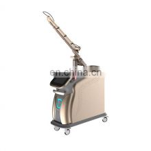 Professional nd yag q-switch picosecond laser body skin whitening pico tattoo eliminate freckles