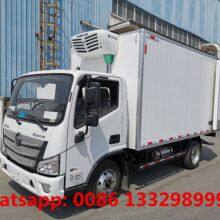 HOT SALE! FOTON AUMARK Cummins 141hp Diesel Cold Van Box Vehicle for Sale thumbnail-2