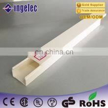 2M 76X16mm White PVC Good Insulation The Round Type Solid Wring Duct, 0.75mm/1.3mm/1.5mm/2.4mmthickness Cable Trunking thumbnail-5