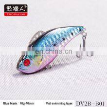 In Stock Sea Artificial Abs Hard Sinking Bait Fish Hunter DV2B VIB 70MM 18G Fishing Lures thumbnail-5