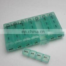 Wholesale Different Color Cute Plastic Monthly Pill Box Medicine Boxes thumbnail-2