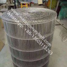 Flat Flex Wire Mesh Stainless Steel Pizza Oven Mesh Conveyor Belt thumbnail-3