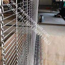 Flat Flex Wire Mesh Stainless Steel Pizza Oven Mesh Conveyor Belt thumbnail-1