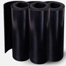 Rubber sheet resistant to high temperature, high pressure, acid and alkali corrosion