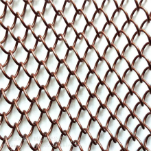 Decorative Aluminum Stainless Steel Flat Spiral Metal Wire Mesh for Curtain Wall Design thumbnail-4