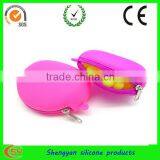 Hot Sell Pink Silicone Rubber Change Purse/silicone Coin Purse for Chrismas Gift thumbnail-1