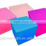 Rechargeable LED Light Decotative Cube With Remote Control YXF-3030