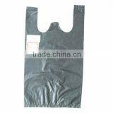 Black Recycle HDPE Vest Garbage Bags thumbnail-1