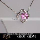 2015 Hot Selling Sterling Silver Heart Diffuser Necklace thumbnail-2