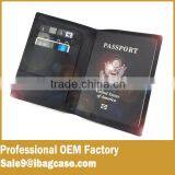 2016 Hot Selling Genuine Leather Travel Passport Holder thumbnail-1