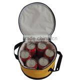 Circular 6 Pack Fitness Cooler Bag With Two Side Carry Handle