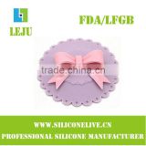 OEM cute folding silicone cup cover