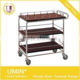 3-tier Stainless Steel Serving Trolley thumbnail-1