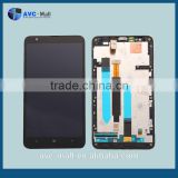 alibaba china LCD screen & digitizer assembly with frame for Nokia Lumia 1320 black