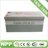 Maintenance Free Lead Acid Deep Cycle 12V200AH Solar Power Battery thumbnail-1