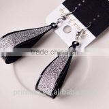 Fashion Punk Girl Dangle Earrings Valentine's Day Gift Silver Gold Black 3 Colors thumbnail-5