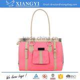 Luxury Handbag Dog Purse Stylish Soft Sided Pink Pet Carrier for Small Dogs and Cats Quality Choice thumbnail-2