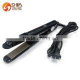 Japanese Technology 2 in 1 White Black Flat Iron Hair Straightening Iron and Hair Curler With LED/LCD Display in China SY-868A thumbnail-3