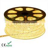 HUGEWIN upgrades 3528 90leds per meter led ropes 220v waterproof led strip