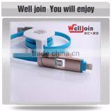 Colorful Blister Packaging Two-in-one Usb Charging Cable thumbnail-4