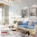 Modern Living Room Decoration Flower Wallpaper
