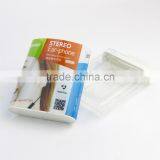 Cheap Small Plastic Cylinder Box for Ear Phone thumbnail-5