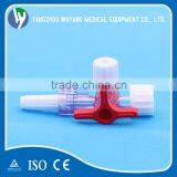 Rotation Type Medical Three Way Stopcock With Extension Tube thumbnail-4