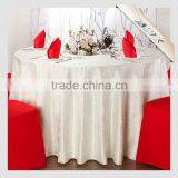TC-147 New Polyester Jacquard Wedding/Restaurant Table Cloth for Sale thumbnail-5