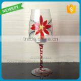 Flower Pattern Show Box Goblet Glass Wine Cup Goblet Glasses Gift Decoration Red Wine Glass thumbnail-2