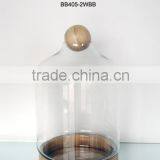 30" Jumbo 3 Photos GLASS DISPLAY CLOCHE DOME BELL LARGE Round Quality Choice thumbnail-1