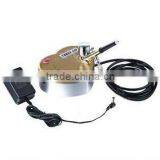 2012 New Design AC and DC 12V Battery Air Compressor Kit With Airbrush Make Up, Tatoo DH08-2AC-SK