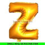 Wholesale 18 Inch and 32 Inch Gold Alphabet Letter Foil Balloons thumbnail-1