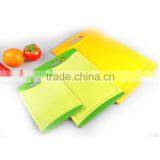 3-Piece Dishwasher Safe Plastic Cheese Board Set With Juice Groove thumbnail-1