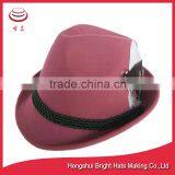 Newly Fashional Lady's Wool Felt Trilby Hat thumbnail-1