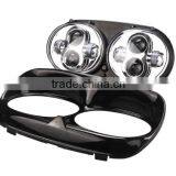 Dual Mount Bracket of Motorcycle Daymaker Projector LED Headlight For Harley Davidso-n Daymaker Headlamp Mount Bracket thumbnail-4