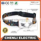 Poppas T16 2+1 Red Smd Led 3AAA Battery Operated Waterproof Outdoor Camping Running Walking Headlight thumbnail-2