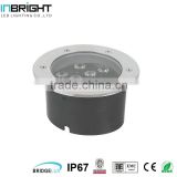 9W IP67 waterproof round white color 24v led inground uplights                        
                                                Quality Choice