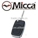 4-button With Flip Key Metal Car Alarm Remote Control/Transmitter(RT620)