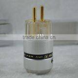 SonarQuest Aluminum Metal Gold-plated EU Power Connector