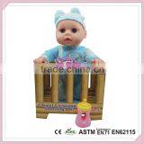 Chinese Wholesaler Toys For Kids 2015 Hot Sale Baby Doll With Crib Baby Doll thumbnail-4