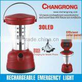 new 30LED rechargeable solar light lantern