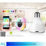 Smart Colorful Led Light Music Mini Bluetooth Speaker Wireless With App