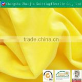 Latest wholesale 100% polyester lemon yellow velboa plush fabric for home textile fabric