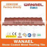 HOT SALE Heat Insulation Stone Coated Roof Tile, Wanael Guangzhou Construction Materials/roman Pattern Tiles thumbnail-2