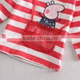 (F4565) Factory Girls t Shirts Animal Embroidery Children's t Shirts Girls Clothes Autumn Spring Nova Kids Clothes thumbnail-4