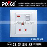 15A desktop socket electric switch