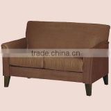 Modern simple design hotel fabric wooden sofa IDM-S012
