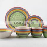 20pc Stoneware Dishwasher Safe Summer Design Hand Painted Dinnerset AB Grade/2016 New Design/ceramic Mug thumbnail-2