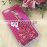 Glitter Quicksand & Stars Hard Liquid Cover Case for Huawei Mate 7 thumbnail-5