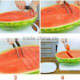 Stainless Steel Fruit Knife /Essential Home Kitchen Watermelon Slicer/Watermelon Knife thumbnail-5
